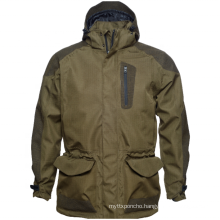 Custom European Style Safari Jacket Premium Quality Mens Hunting Jacket for Outdoor